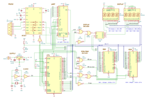 Z80 SBC with HPDL2416